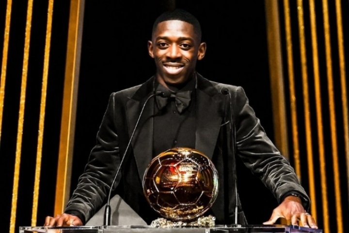 金球稳了？登贝莱本赛季35球16助，助巴黎夺四冠王+世俱杯进决赛